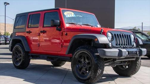 2016 Jeep Wrangler Unlimited Willys Wheeler