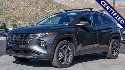 Gray 2024 Hyundai TUCSON Plug-In Hybrid Limited
