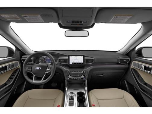 Iconic Silver Metallic 2021 Ford Explorer Limited