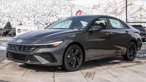 Amazon Gray 2026 Hyundai ELANTRA Sport