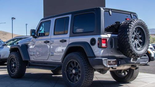 Billet Silver Metallic Clearcoat 2020 Jeep Wrangler Unlimited Sport