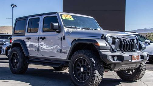 Billet Silver Metallic Clearcoat 2020 Jeep Wrangler Unlimited Sport