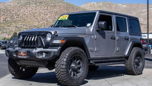 Billet Silver Metallic Clearcoat 2020 Jeep Wrangler Unlimited Sport