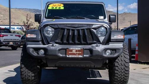 Billet Silver Metallic Clearcoat 2020 Jeep Wrangler Unlimited Sport