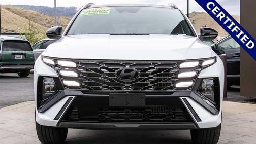 Creamy White Pearl 2025 Hyundai TUCSON Hybrid N Line