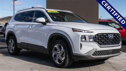 White 2023 Hyundai SANTA FE SEL