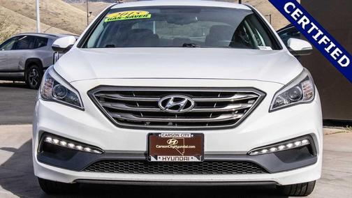 Quartz White Pearl 2015 Hyundai SONATA Sport