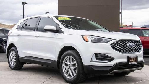 Oxford White 2023 Ford Edge SEL