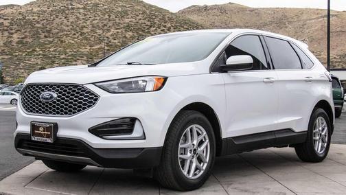 Oxford White 2023 Ford Edge SEL