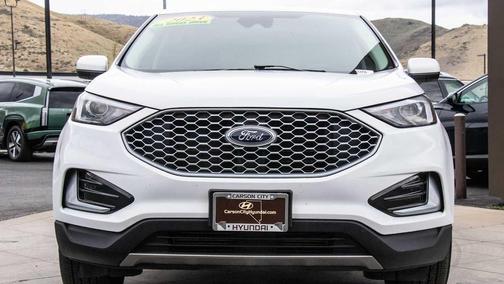 Oxford White 2023 Ford Edge SEL