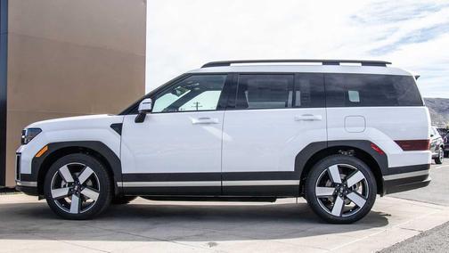 Serenity White 2026 Hyundai SANTA FE Limited