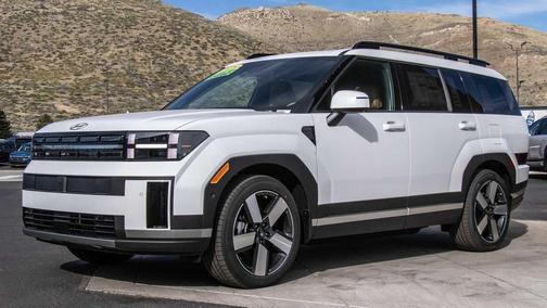 Serenity White 2026 Hyundai SANTA FE Limited