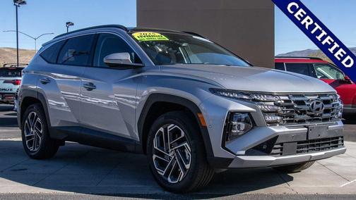 Silver 2025 Hyundai TUCSON Hybrid Limited