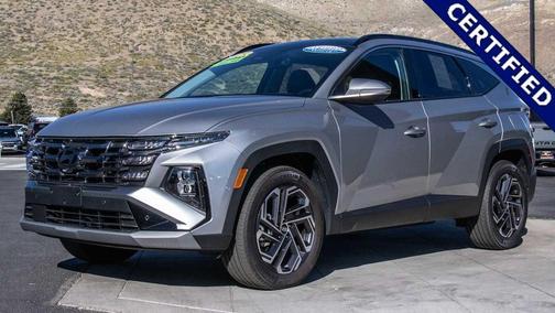 Silver 2025 Hyundai TUCSON Hybrid Limited