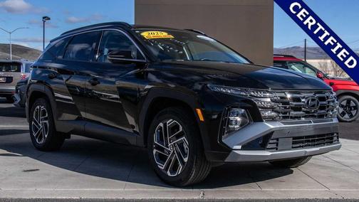 Black 2025 Hyundai TUCSON Hybrid Limited