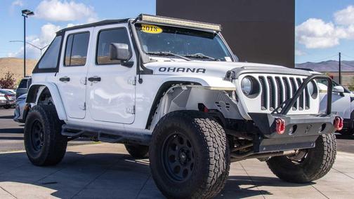 Bright White Clearcoat 2018 Jeep Wrangler Unlimited Sport
