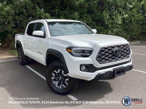 White 2022 Toyota Tacoma TRD Off Road