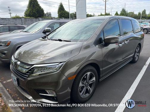Gray 2018 Honda Odyssey Touring