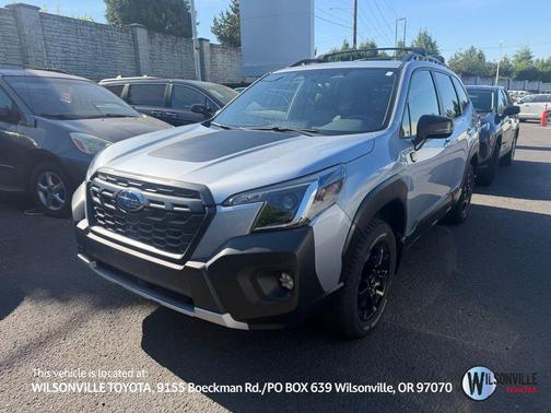 Ice Silver Metallic 2023 Subaru Forester Wilderness
