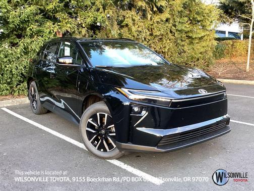 Midnight Black Metallic 2026 Toyota bZ XLE Plus