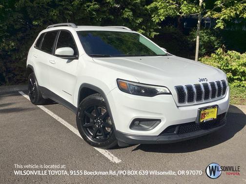 Bright White Clearcoat 2019 Jeep Cherokee Latitude Plus