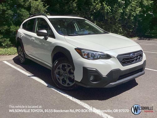 Crystal White Pearl 2022 Subaru Crosstrek Sport