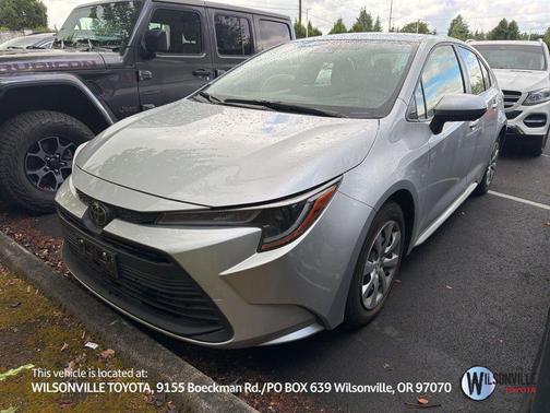Classic Silver Metallic 2023 Toyota Corolla LE
