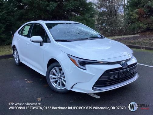 2025 Toyota Corolla Hybrid XLE