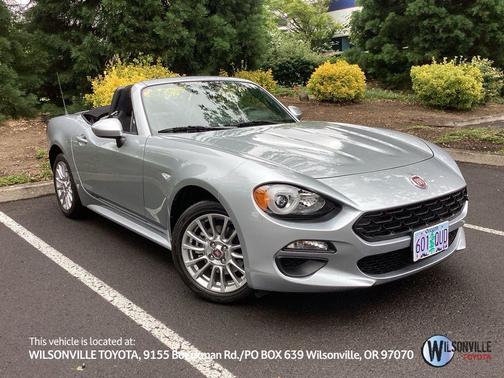 Chiaro Silver Metallic 2019 FIAT 124 Spider Base