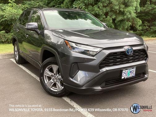 Magnetic Gray Metallic 2023 Toyota RAV4 Hybrid XLE
