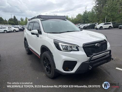 Crystal White Pearl 2019 Subaru Forester Sport