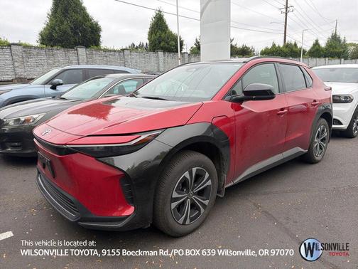 Supersonic Red 2024 Toyota bZ4X XLE