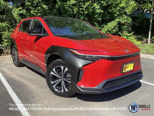 Supersonic Red 2024 Toyota bZ4X XLE
