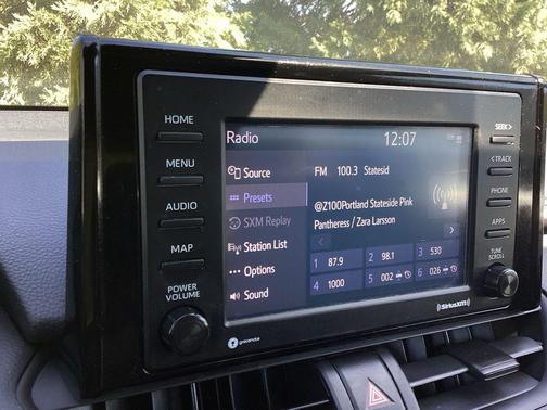 Super White 2020 Toyota RAV4 LE