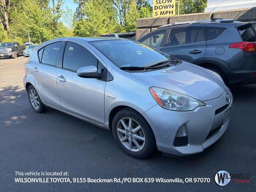 Classic Silver Metallic 2012 Toyota Prius c Three