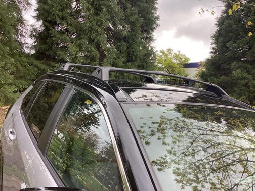 Silver Sky Metallic/Midnight Black Metallic 2025 Toyota RAV4 Hybrid SE