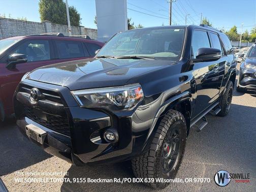 Midnight Black Metallic 2023 Toyota 4Runner SR5 Premium