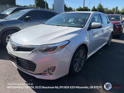 Blizzard Pearl 2015 Toyota Avalon XLE Touring