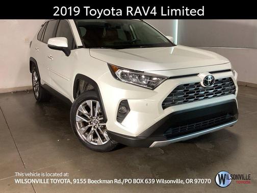 Blizzard Pearl 2019 Toyota RAV4 Limited