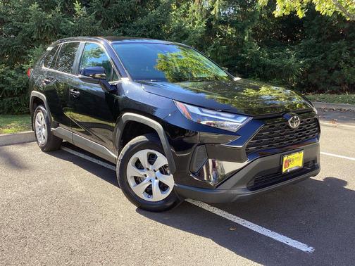 Midnight Black Metallic 2024 Toyota RAV4 LE