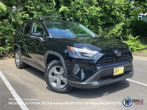 Midnight Black Metallic 2022 Toyota RAV4 XLE