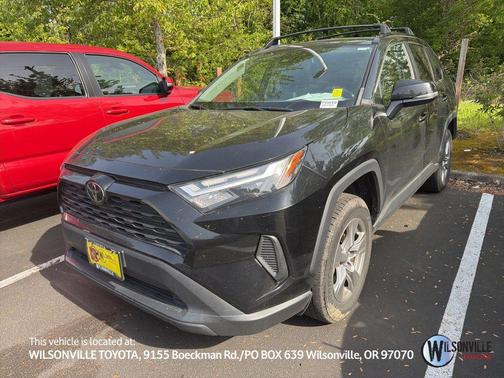 Midnight Black Metallic 2022 Toyota RAV4 XLE