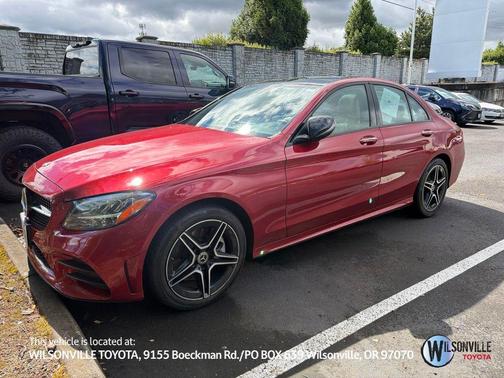 Hyacinth Red 2021 Mercedes-Benz C-Class C 300 4MATIC