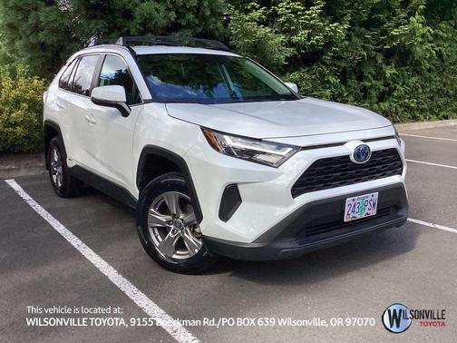 Ice Cap 2024 Toyota RAV4 Hybrid LE