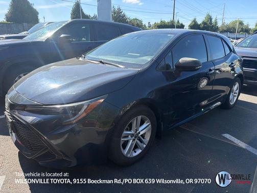 Galactic Aqua Mica 2019 Toyota Corolla SE