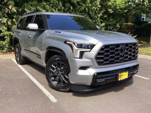 Celestial Silver Metallic 2025 Toyota Sequoia Platinum