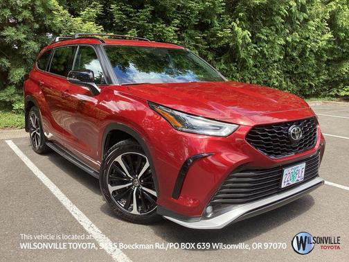 Ruby Flare Pearl 2021 Toyota Highlander XSE