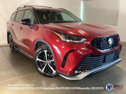 Ruby Flare Pearl 2021 Toyota Highlander XSE
