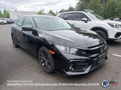 Crystal Black Pearl 2021 Honda Civic EX