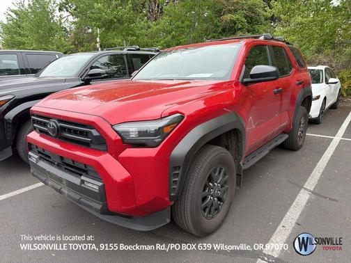 Supersonic Red 2025 Toyota 4Runner SR5
